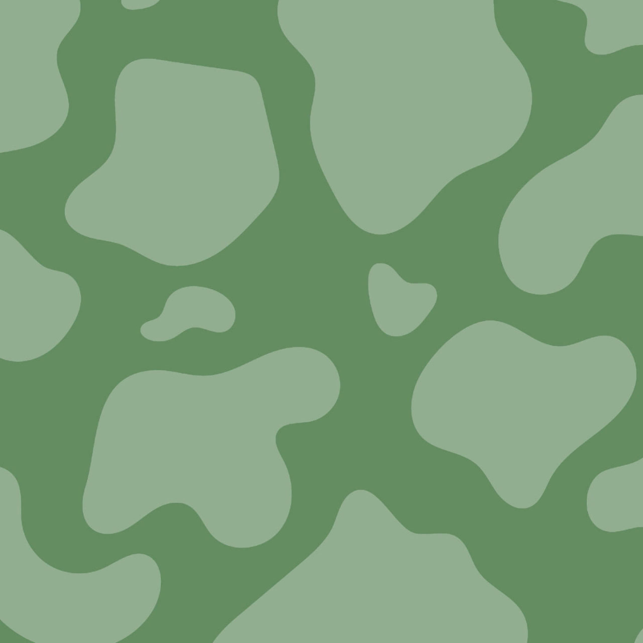 dark green cow print, soft green, muted olive, 2K Desktop Wallpaper