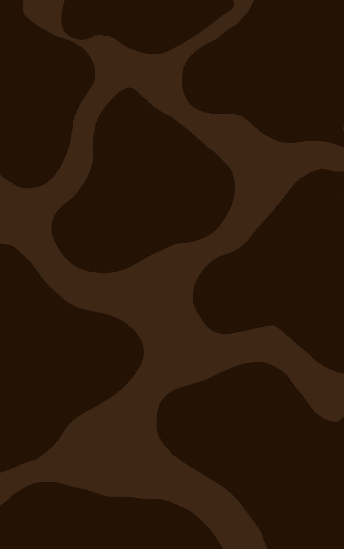 Brown Cow, cow print pattern, varying shades of brown, HD Phone Wallpaper