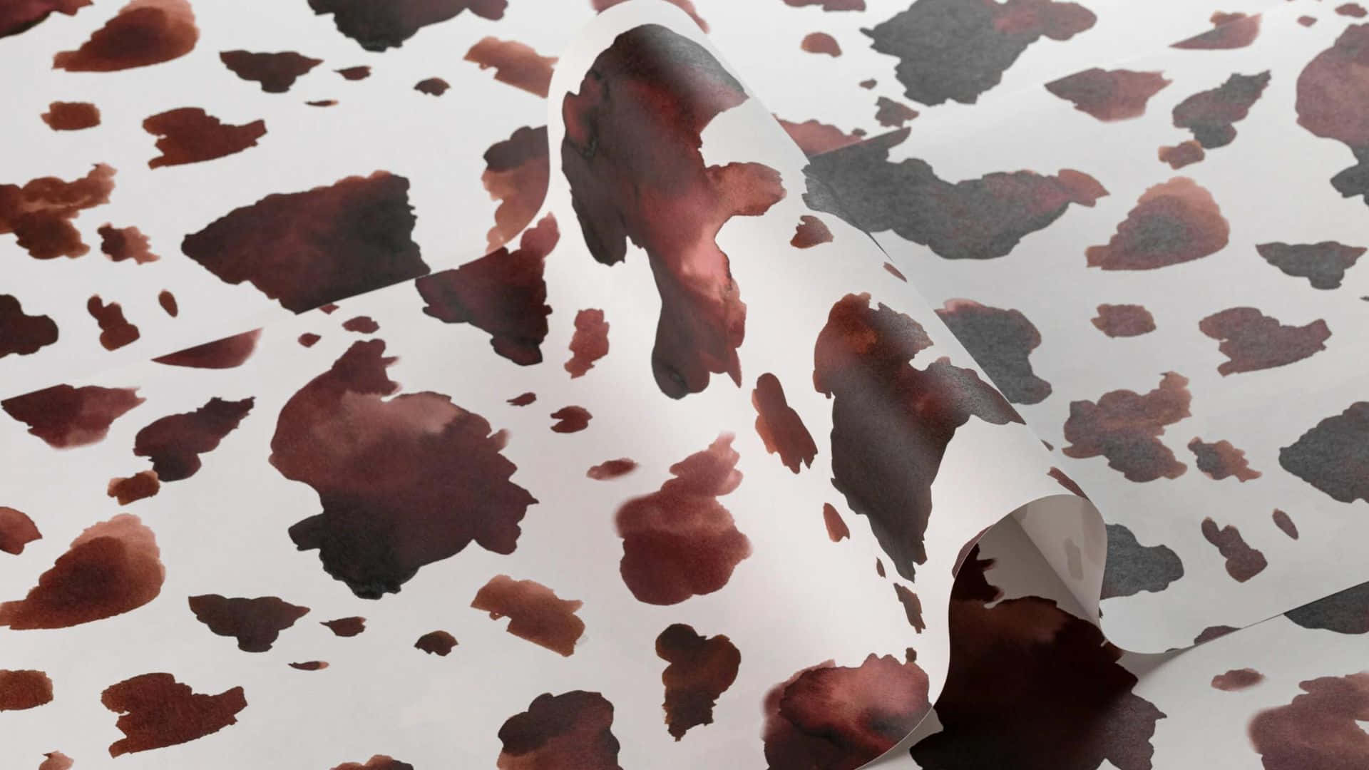 Brown Cow, cream-colored, brown and black cow print, Full HD Desktop Wallpaper