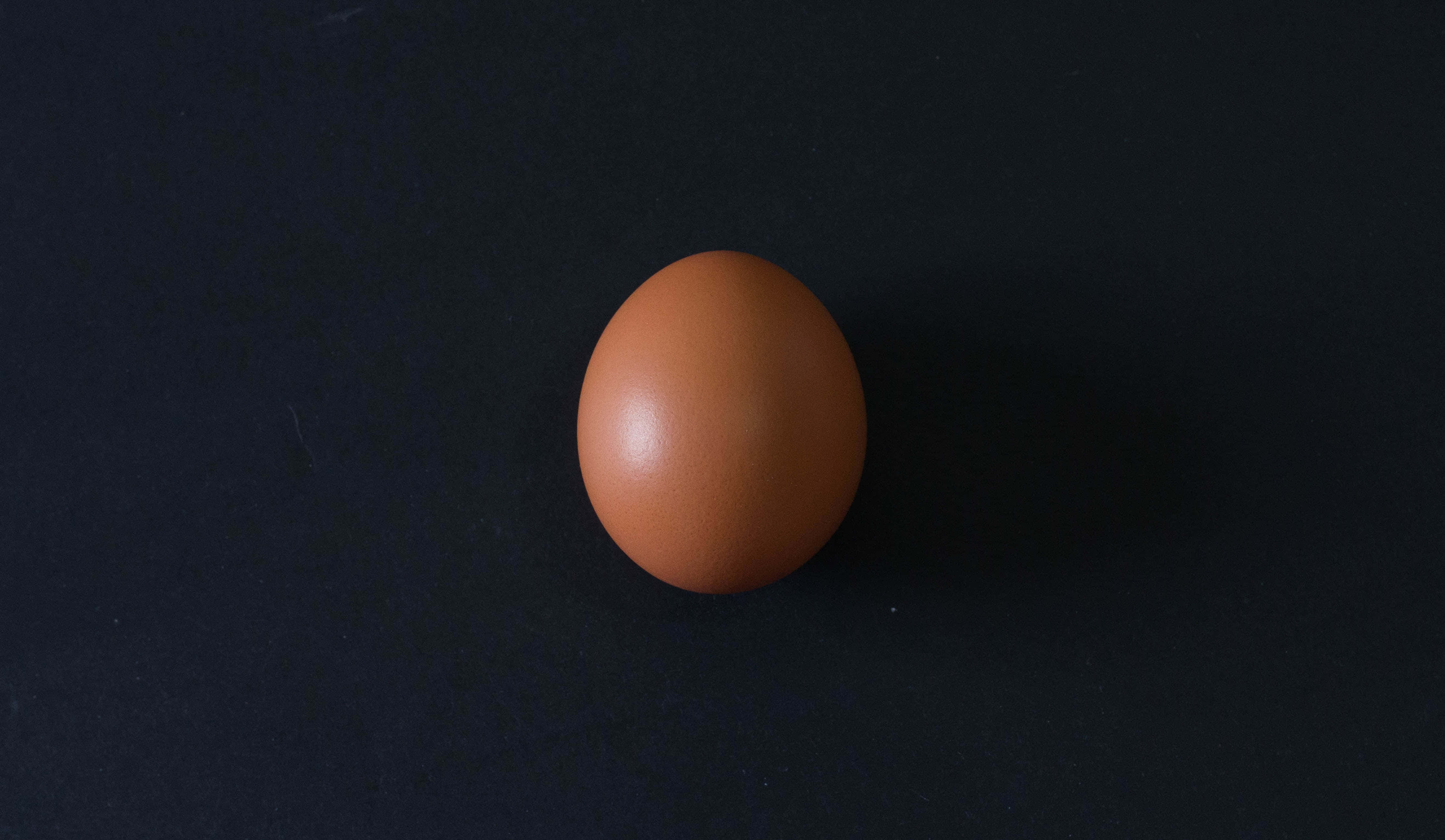 brown eggs, dark textured surface, soft directional lighting, 4K Desktop Wallpaper