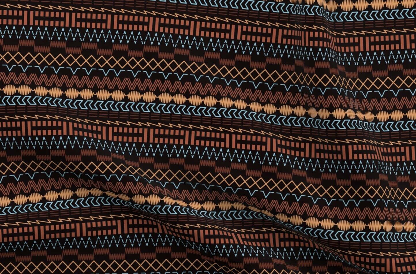 brown geometric, geometric patterns, brown orange, HD Desktop Wallpaper