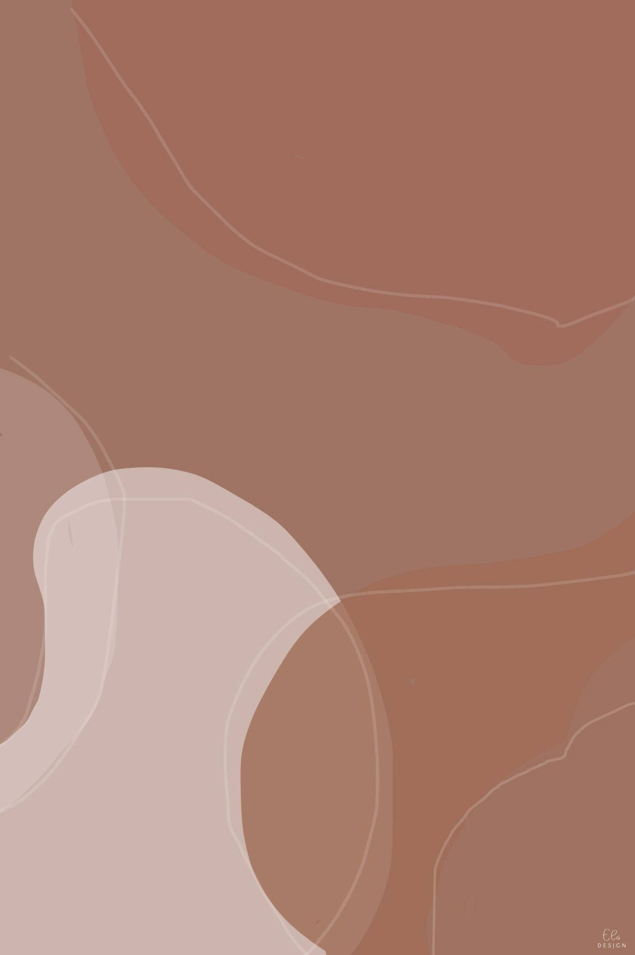 Neutral iPhone, dark brown, abstract minimalist artwork, Full HD Phone Wallpaper