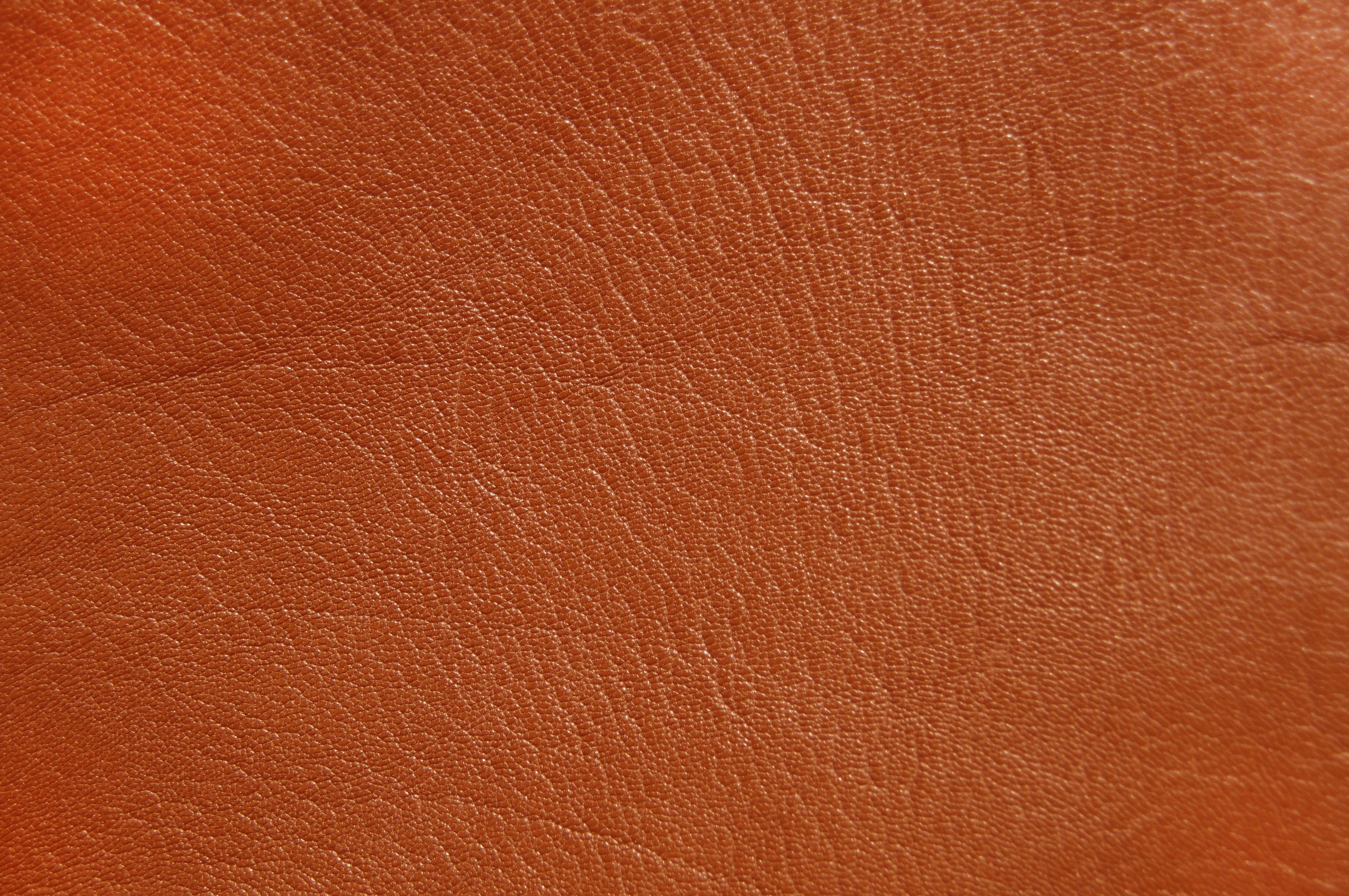 brown leather, natural grain, subtle creases, 4K Desktop Wallpaper