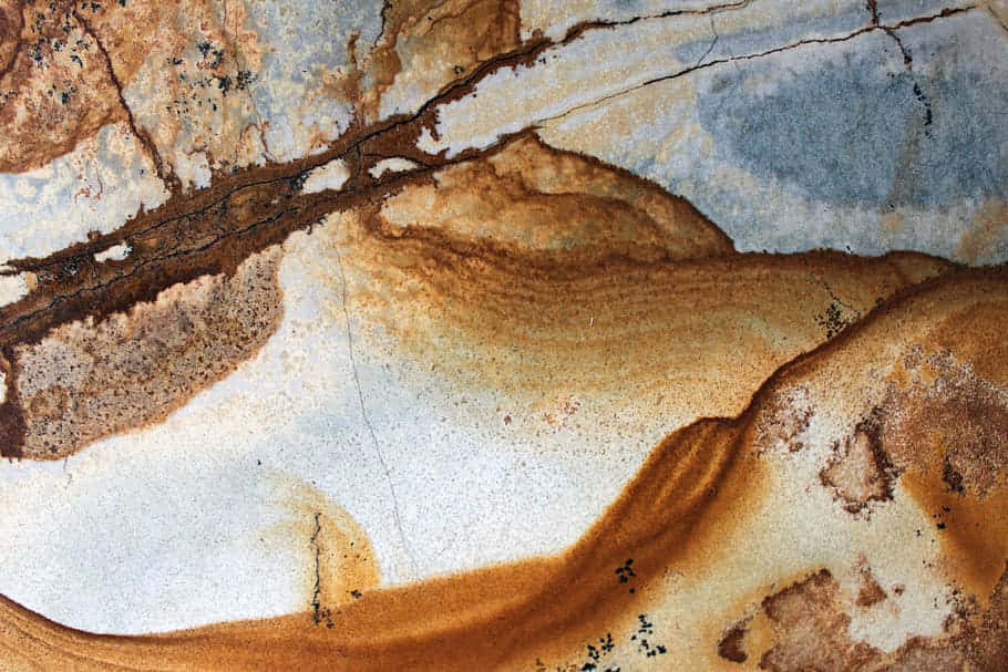 Brown Marble, brown ochre, gray, SD Desktop Wallpaper