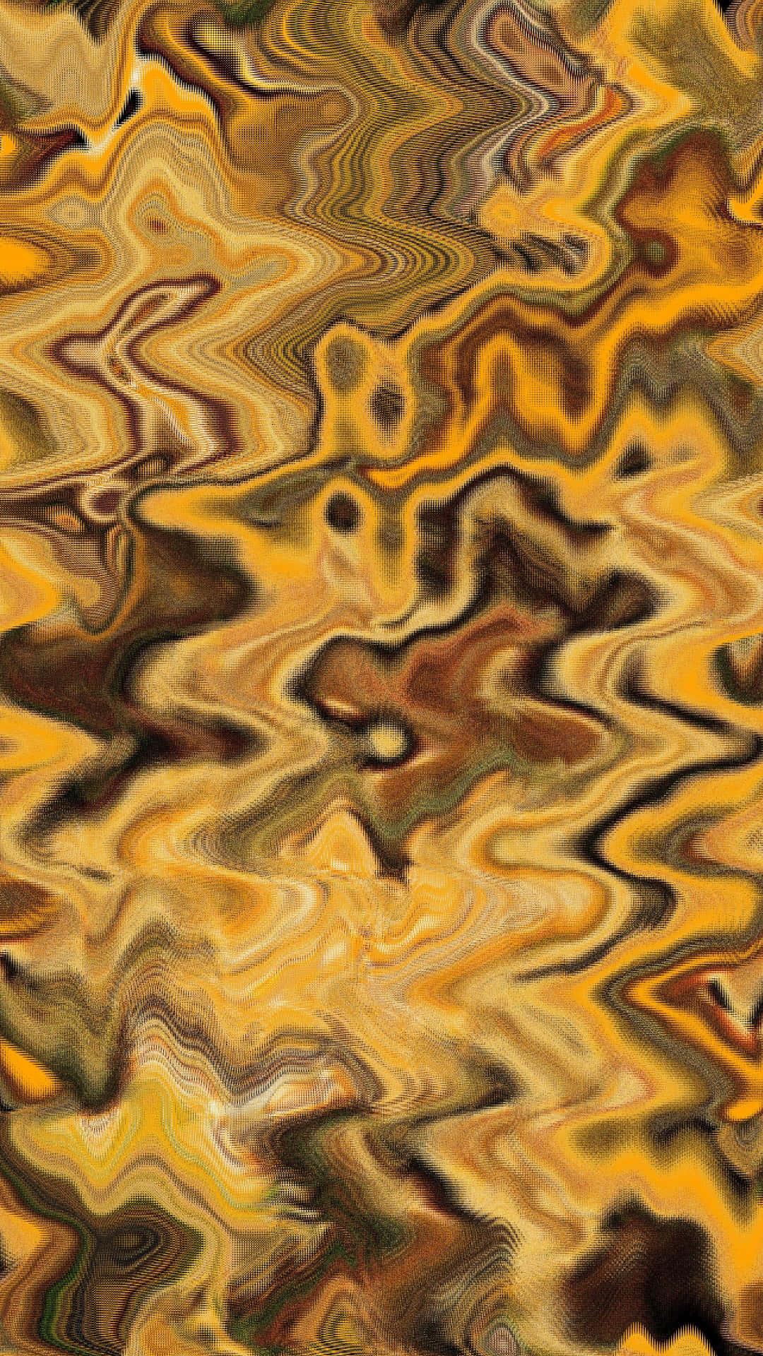 golden marbleized texture, golden yellow, dark brown, Full HD Phone Wallpaper