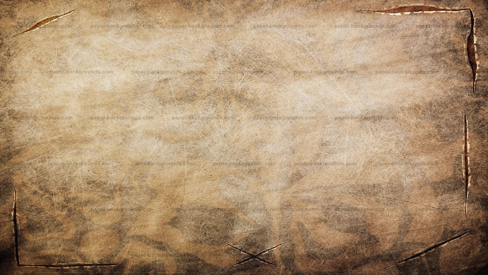 vintage brown paper, beige parchment, torn edges, Full HD Desktop Wallpaper