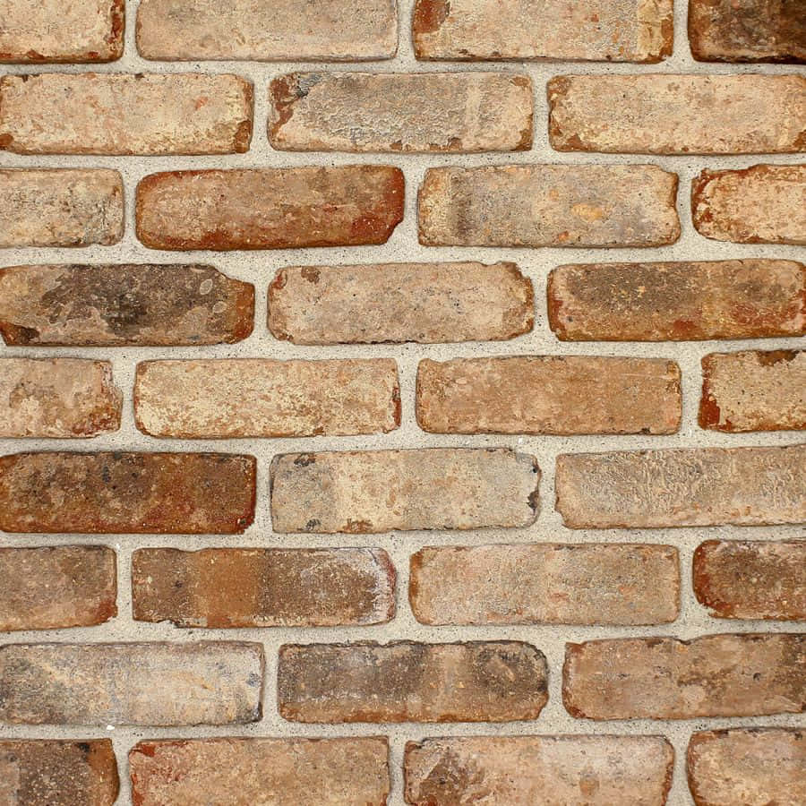 Brown Stone, red brick wall, textured mortar joints, SD Desktop Wallpaper