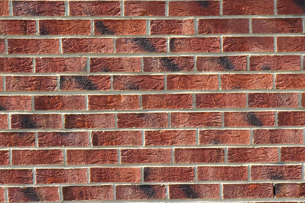 brown stone, weathered red brick wall, textured surface, HD Desktop Wallpaper