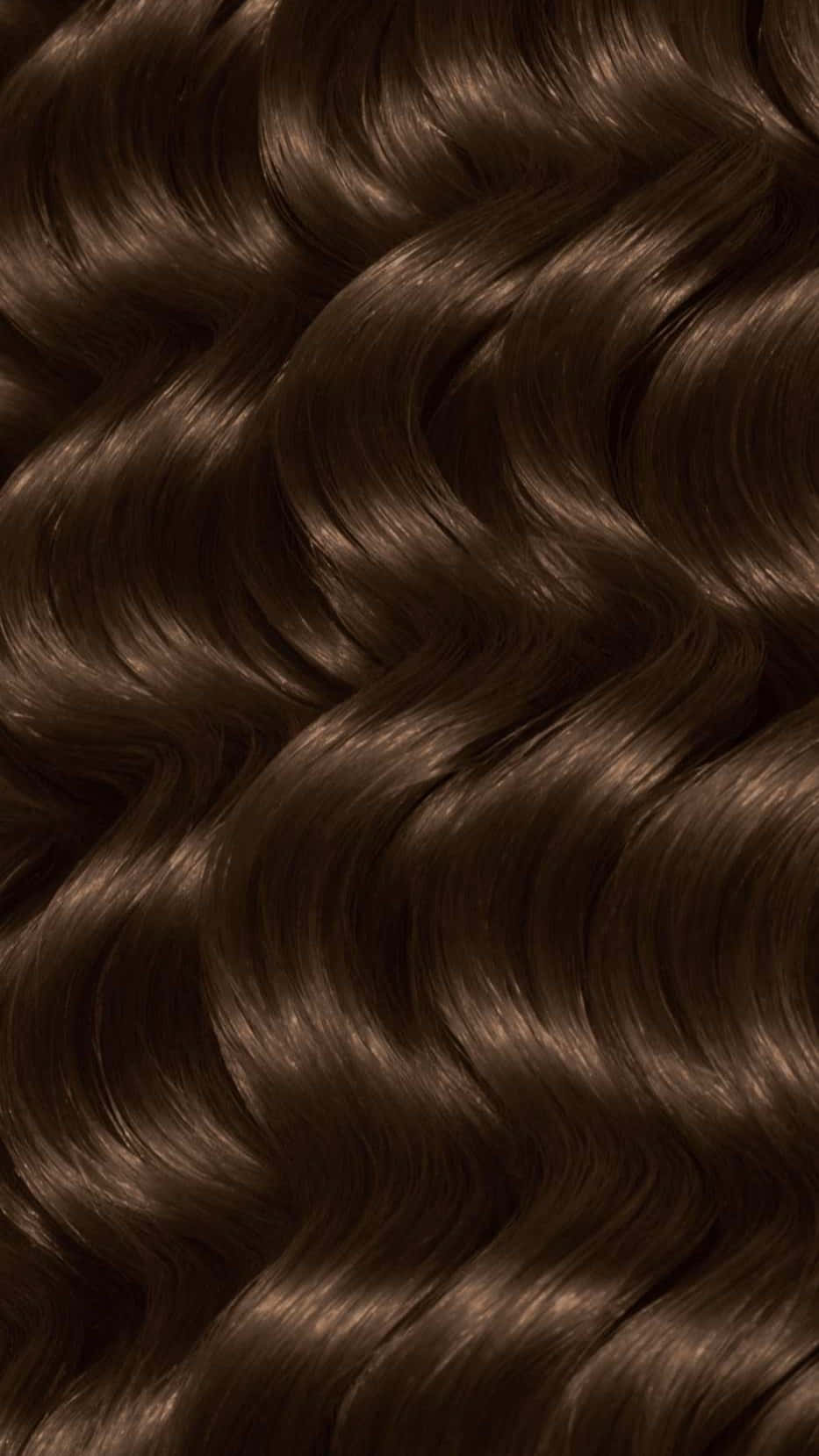 chestnut brown, wavy hair, glossy, HD Phone Wallpaper