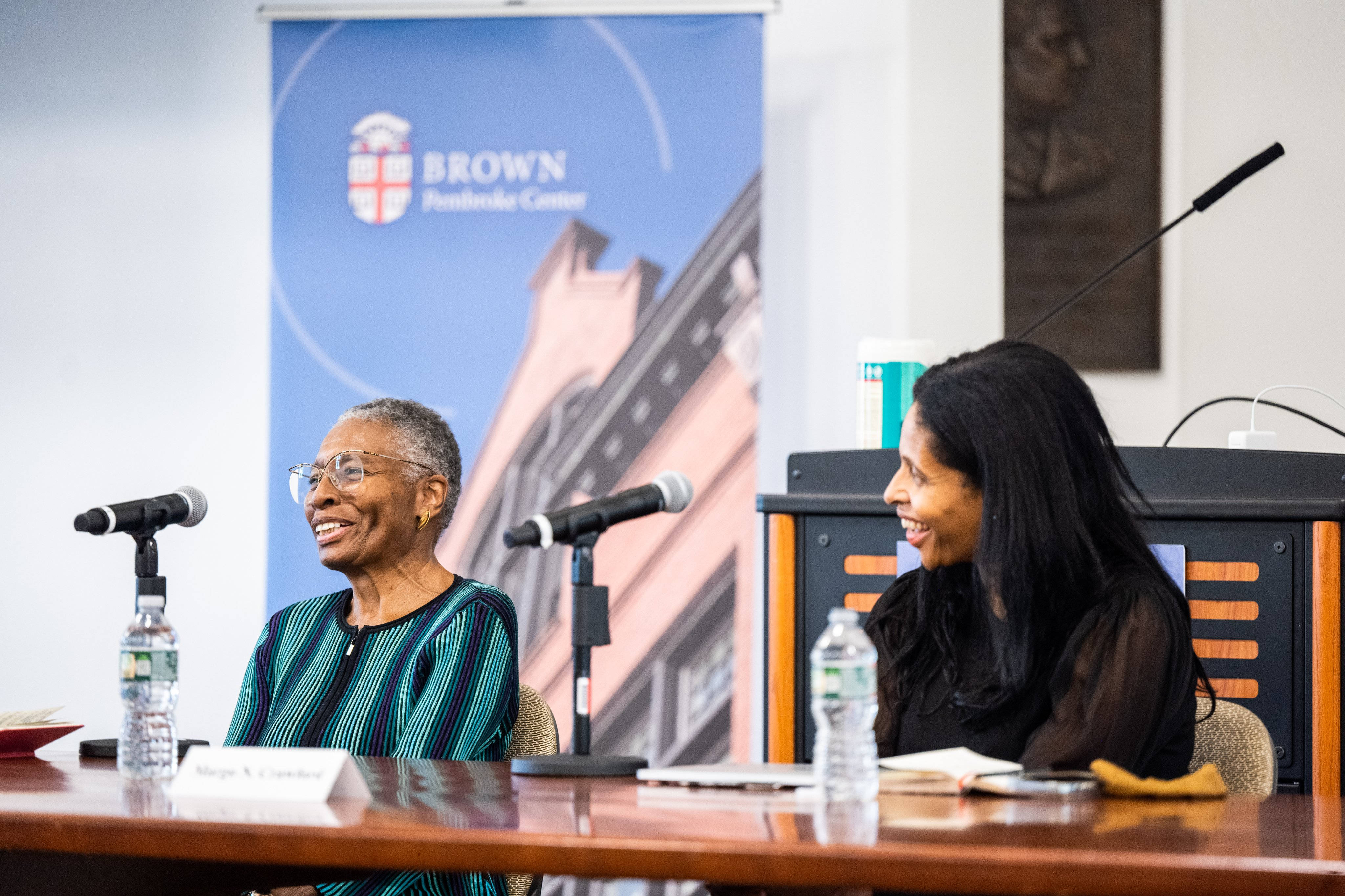 Brown University, symposium, panel discussion, 4K Desktop Wallpaper