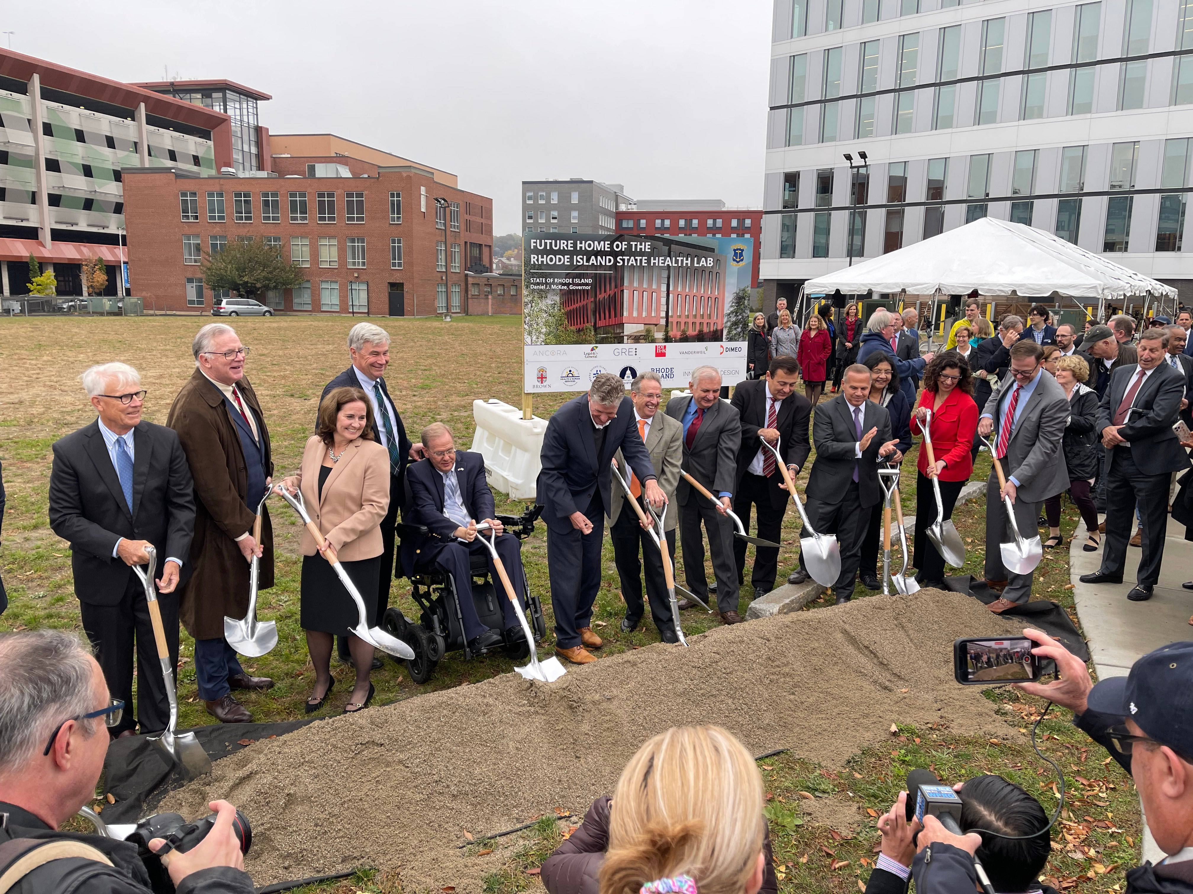 Brown University, groundbreaking ceremony, health lab, 4K Desktop Wallpaper