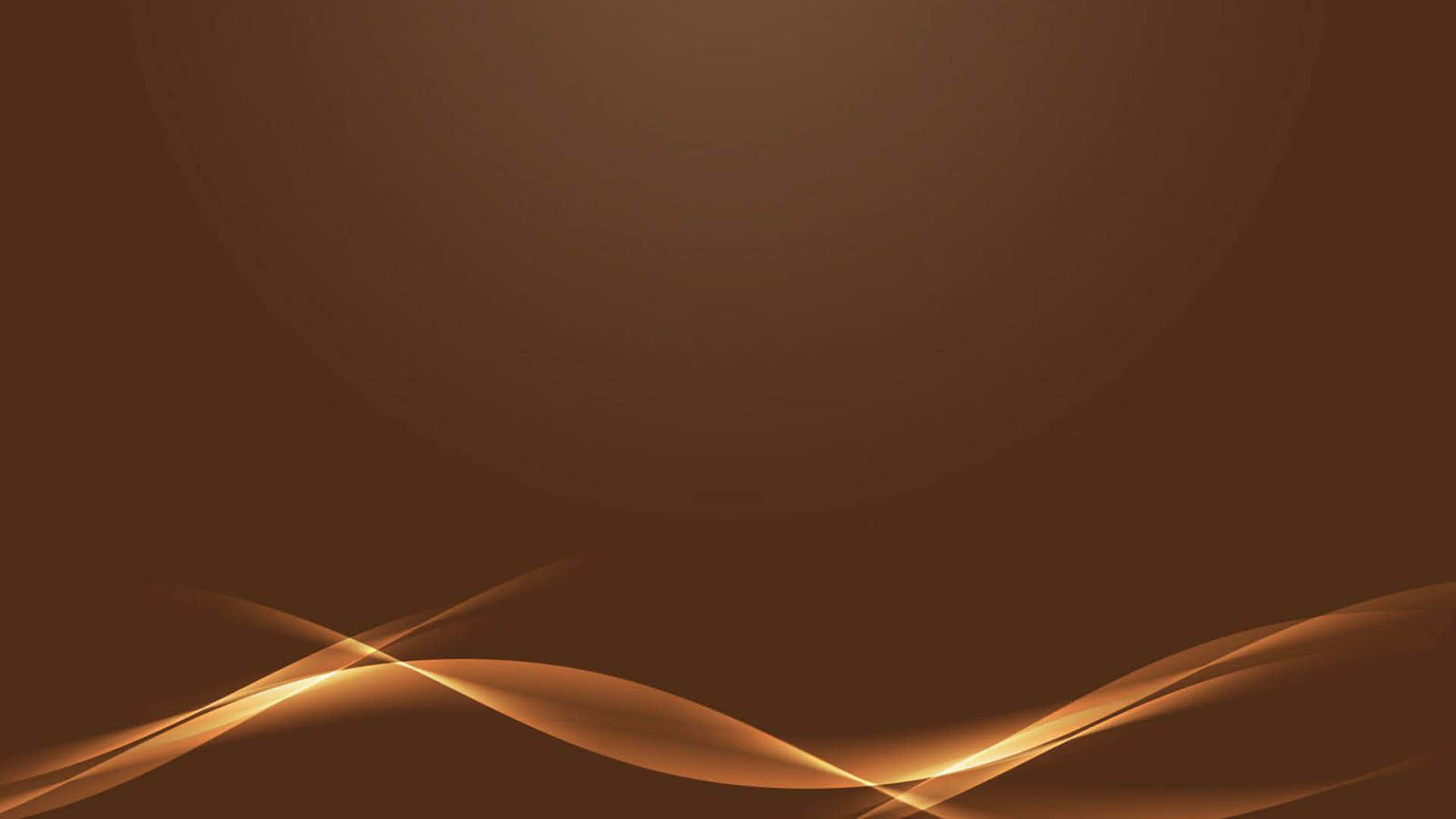 dark brown, 1920 x 1080, golden glowing wave lines, Full HD Desktop Wallpaper