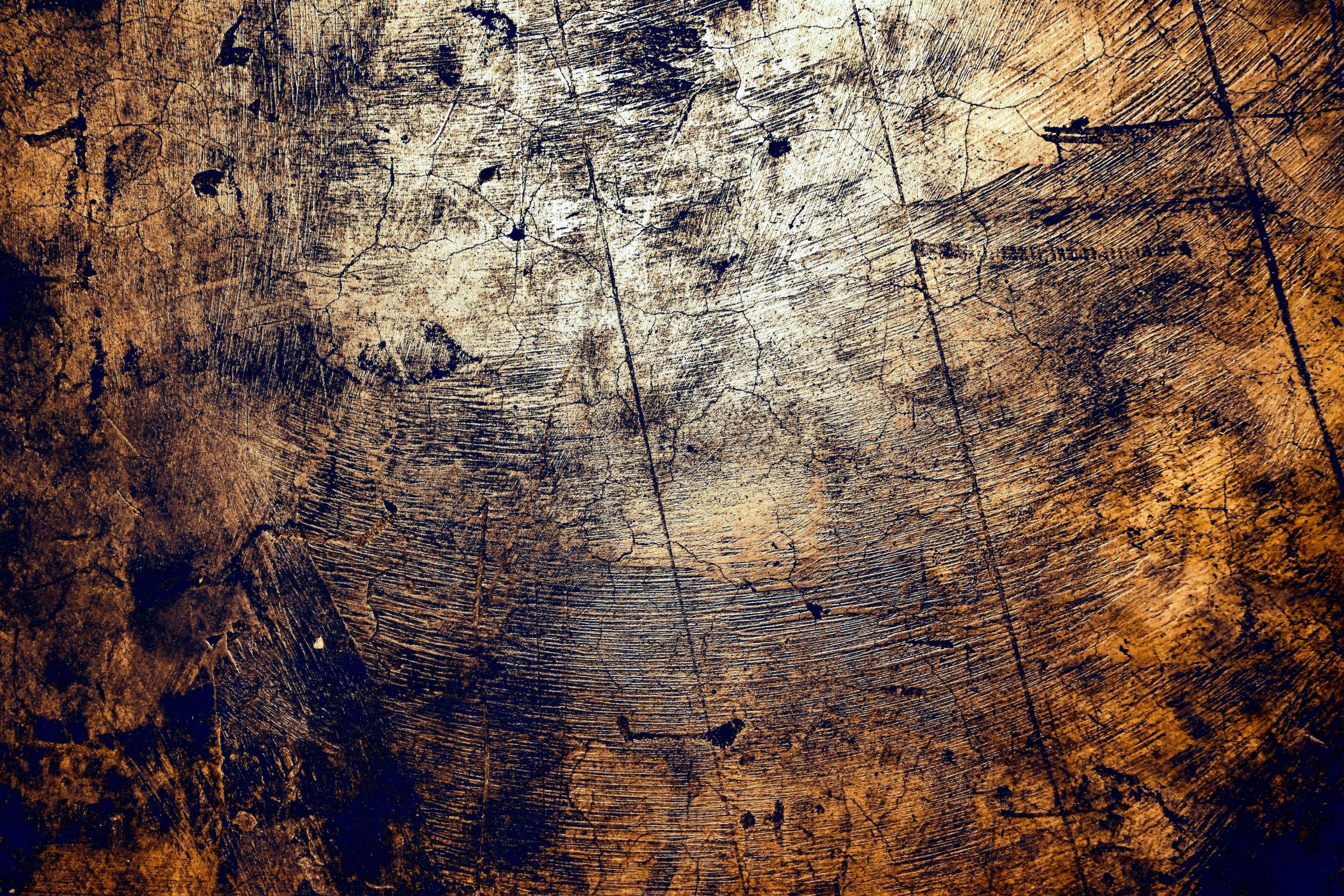 smudged brown wood, weathered wooden surface, deep cracks, 4K Desktop Wallpaper