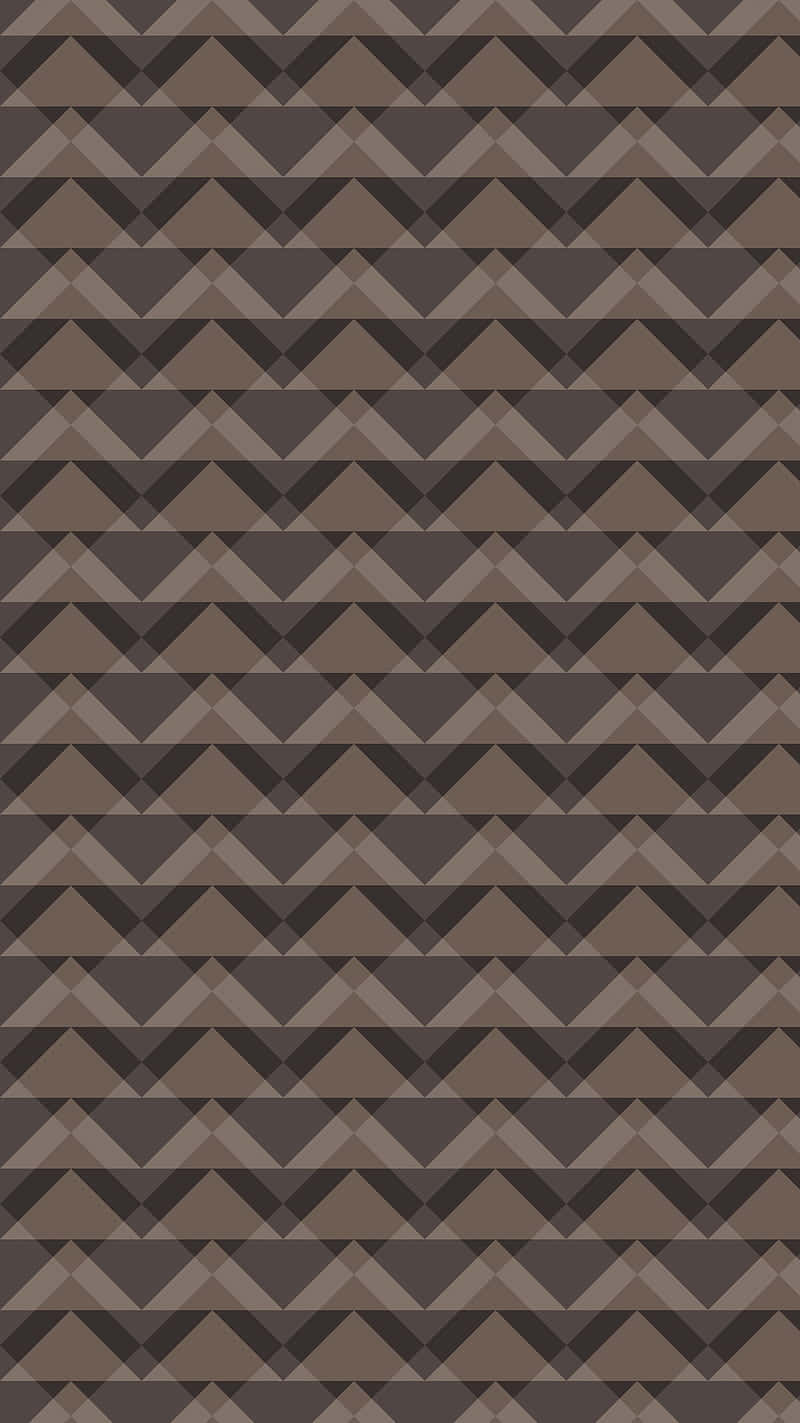 obtuse triangles, earthy brown tones, repeating geometric pattern, HD Phone Wallpaper