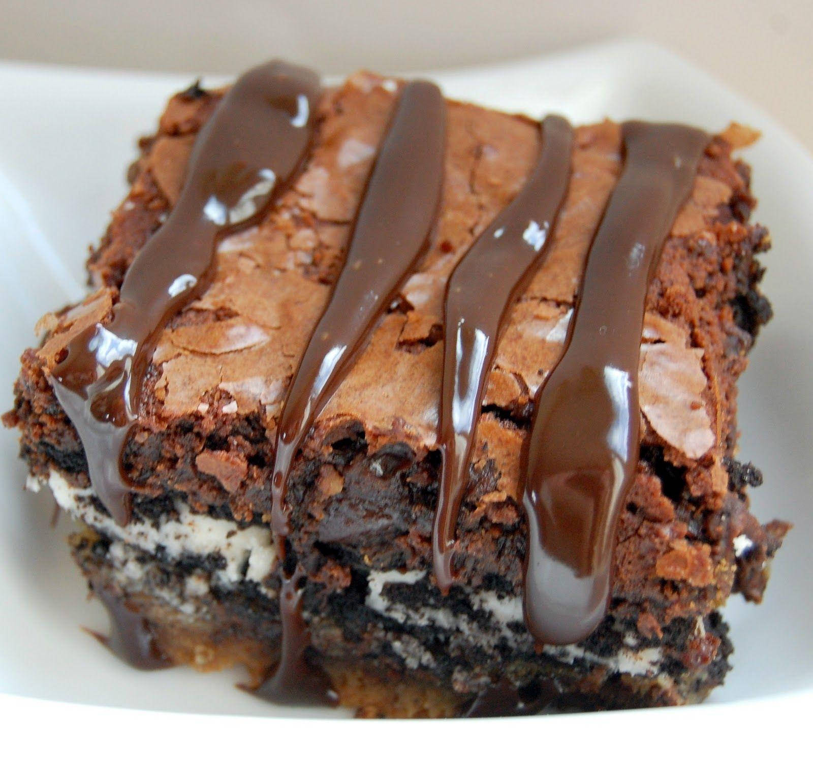 choco glaze, creamy oreo layers, glossy chocolate drizzle, HD Desktop Wallpaper