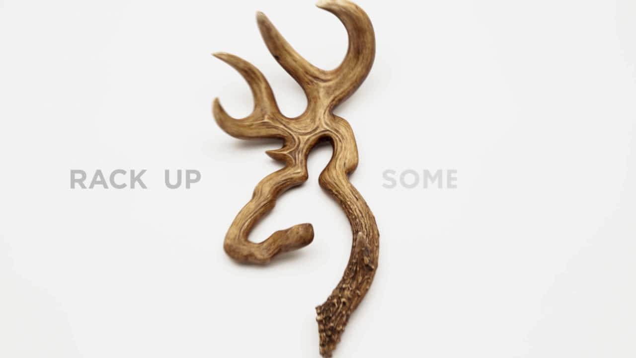 Browning, deer antler, natural texture, HD Desktop Wallpaper