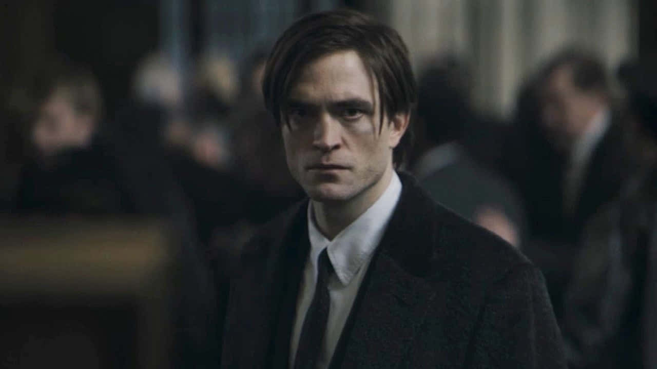 Bruce Wayne, dark coat, tie, HD Desktop Wallpaper