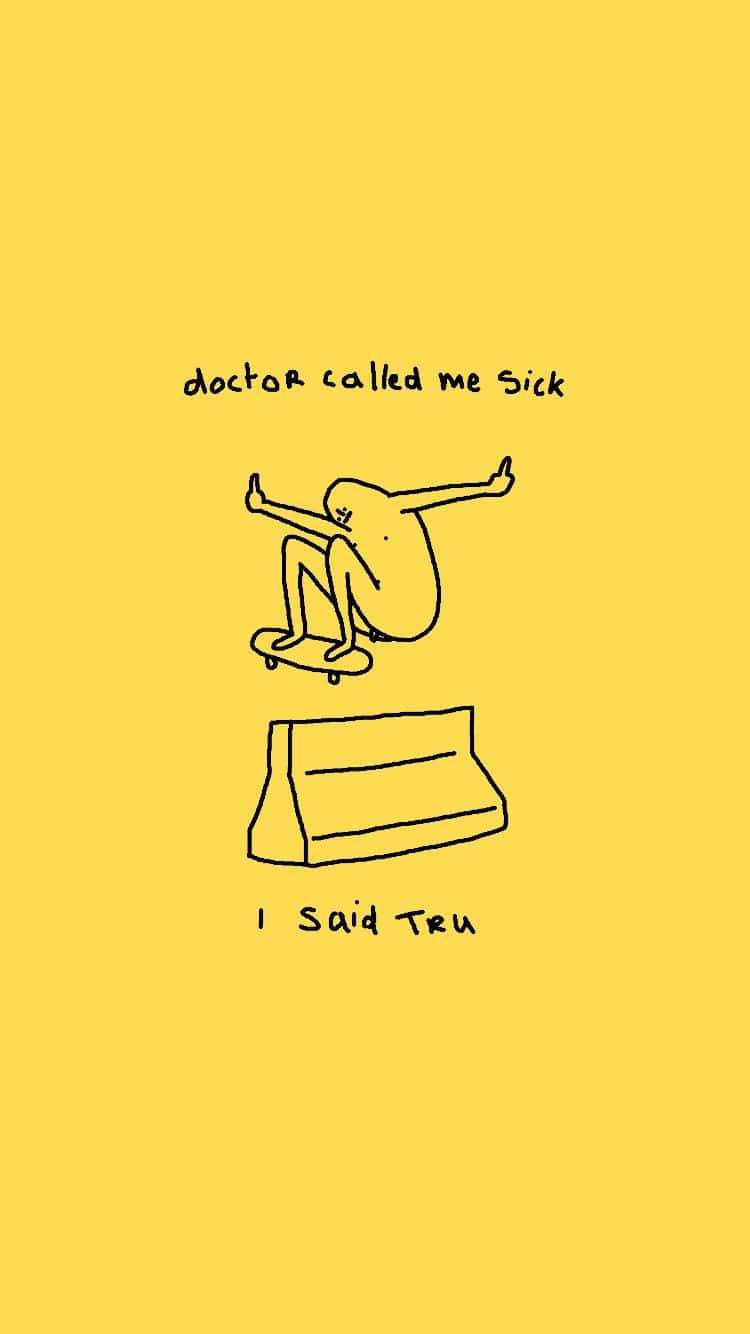Bruh Girl, stick figure, skateboard, HD Phone Wallpaper