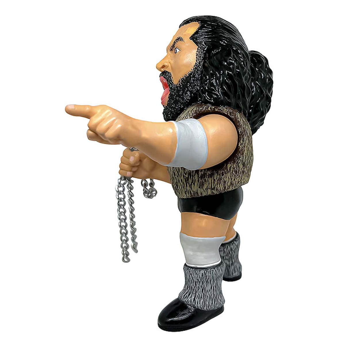 Bruiser Brody, plastic action figure, long black hair, SD Desktop Wallpaper