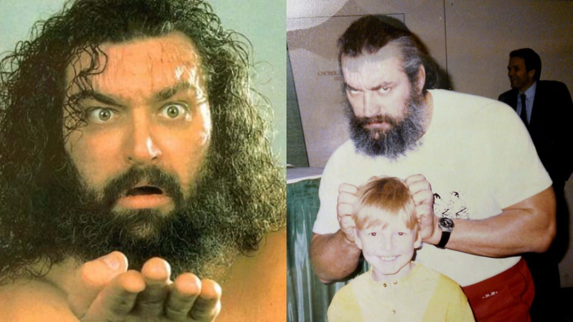 Bruiser Brody, wrestler, father, Full HD Desktop Wallpaper