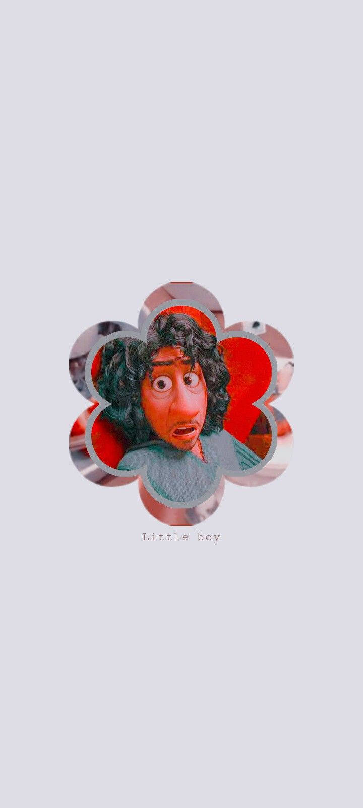 Bruno Madrigal, curly hair, flower-shaped mirror, HD Phone Wallpaper