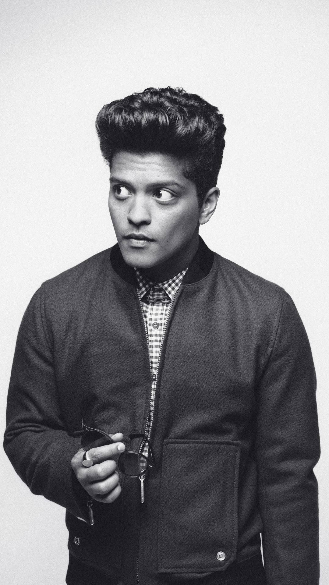 Bruno Mars, sunglasses, styled hair, Full HD Phone Wallpaper