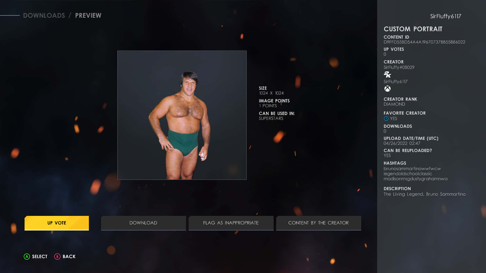 Bruno Sammartino, green wrestling trunks, dark background, Full HD Desktop Wallpaper