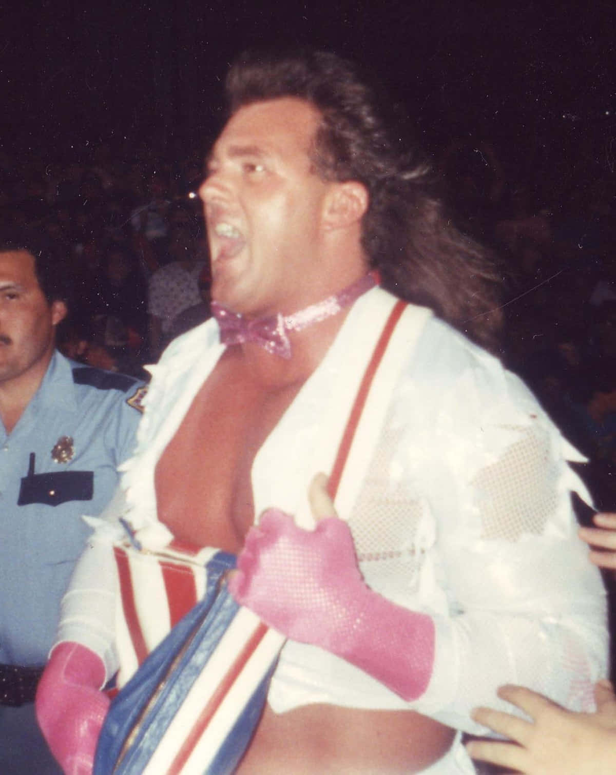 Brutus Beefcake, wrestling entrance, white mesh outfit, HD Phone Wallpaper