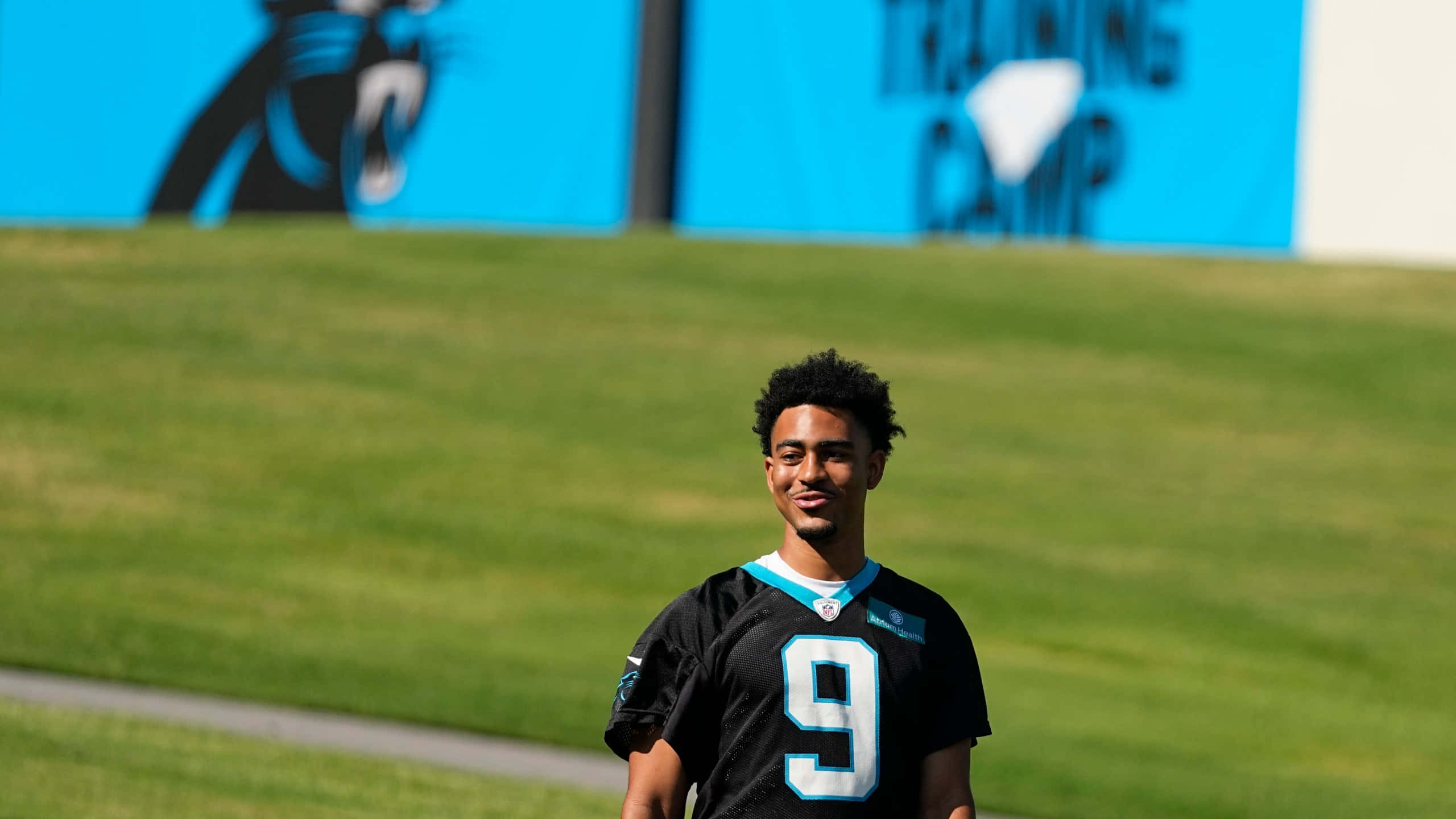 Bryce Young, Panthers, jersey number 9, 2K Desktop Wallpaper