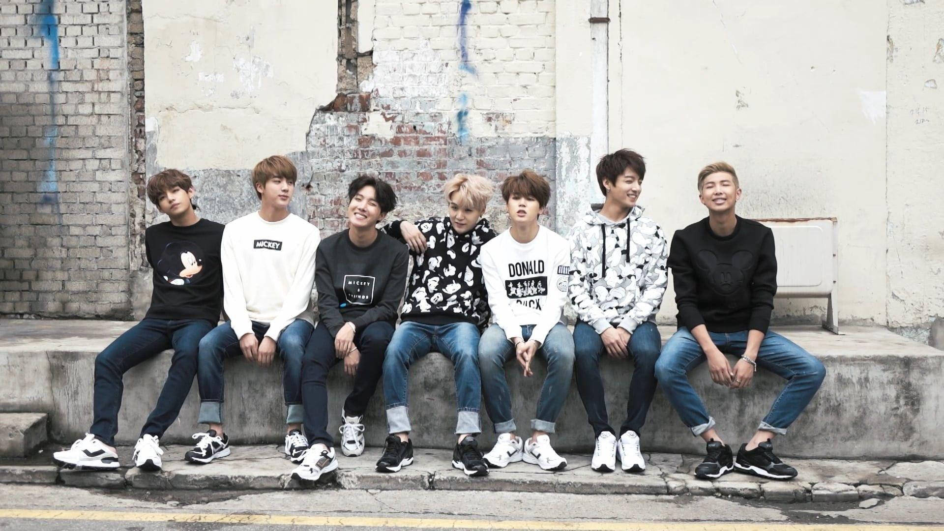 Bts 2021 Desktop, seven young men, casual streetwear, Full HD Desktop Wallpaper