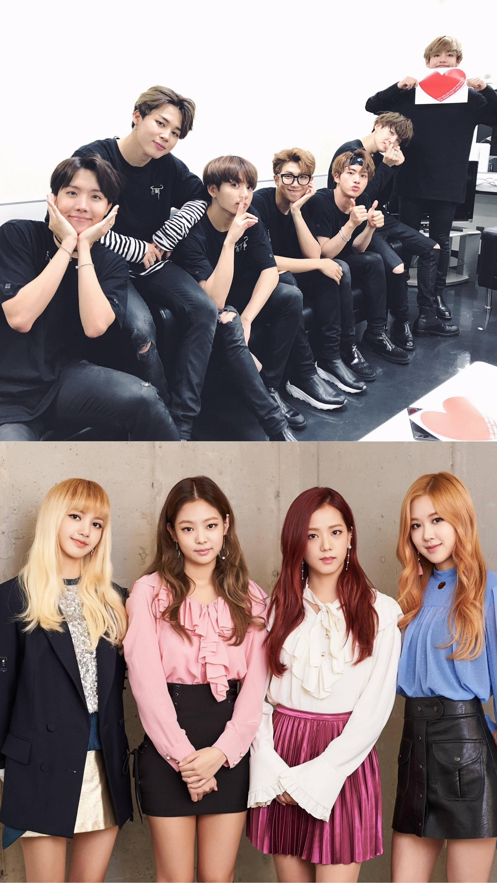BTS, Blackpink, iPhone, 2K Phone Wallpaper