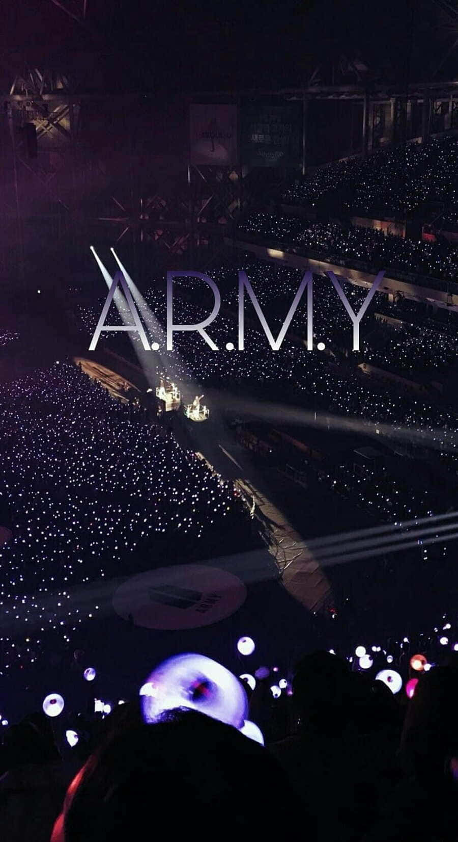 BTS Army Bomb, A.R.M.Y., concert crowd, HD Phone Wallpaper