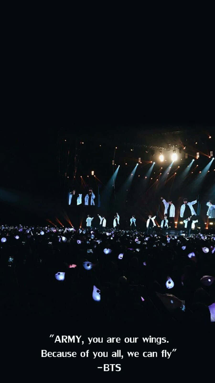 BTS, Army Bomb, dark stage, HD Phone Wallpaper