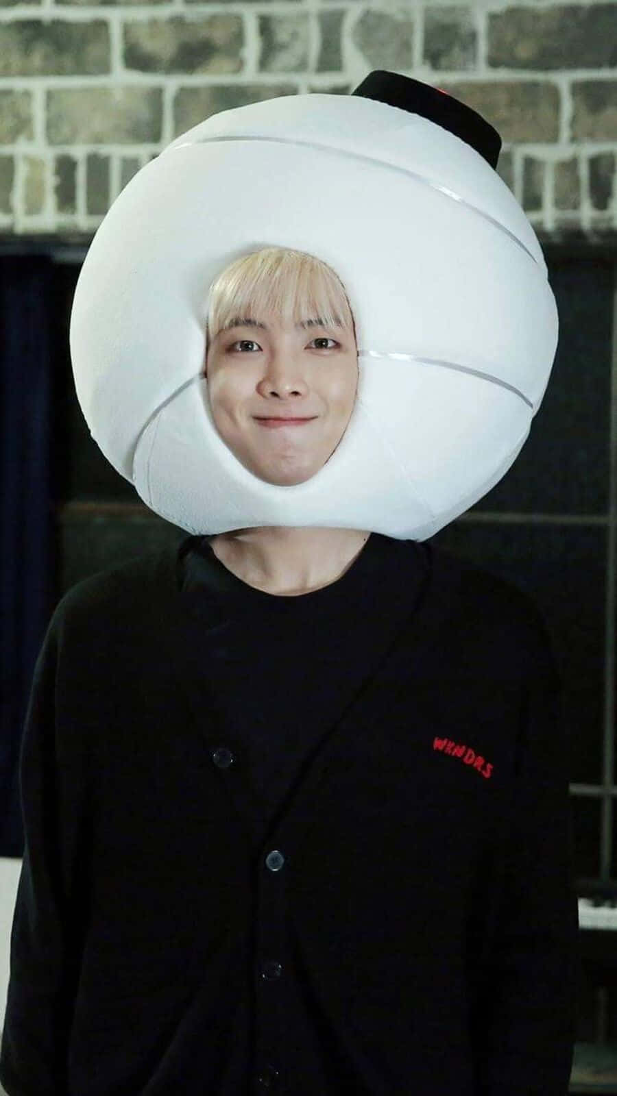 Bts Army Bomb, glowing in the darkness, blonde hair, HD Phone Wallpaper
