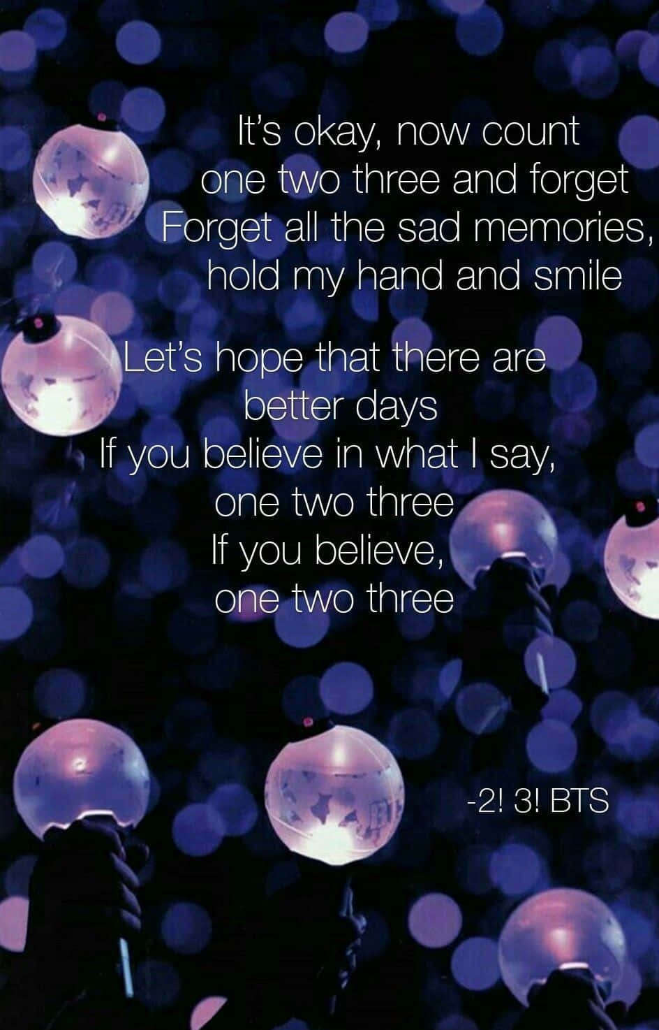 BTS Army Bomb, glowing purple lanterns, dark bokeh background, HD Phone Wallpaper
