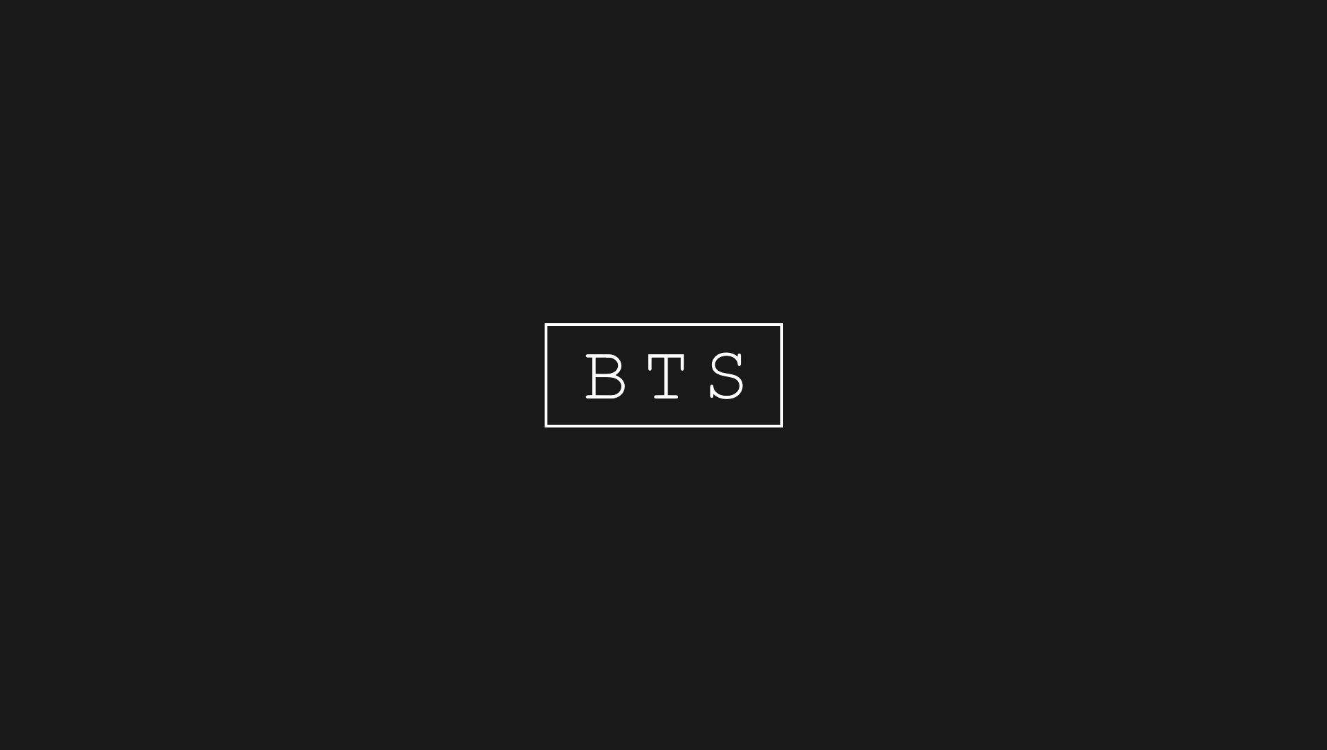 BTS, black background, white framed, Full HD Desktop Wallpaper
