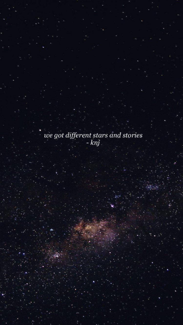 Bts Black, Milky Way galaxy, cosmic dust, HD Phone Wallpaper