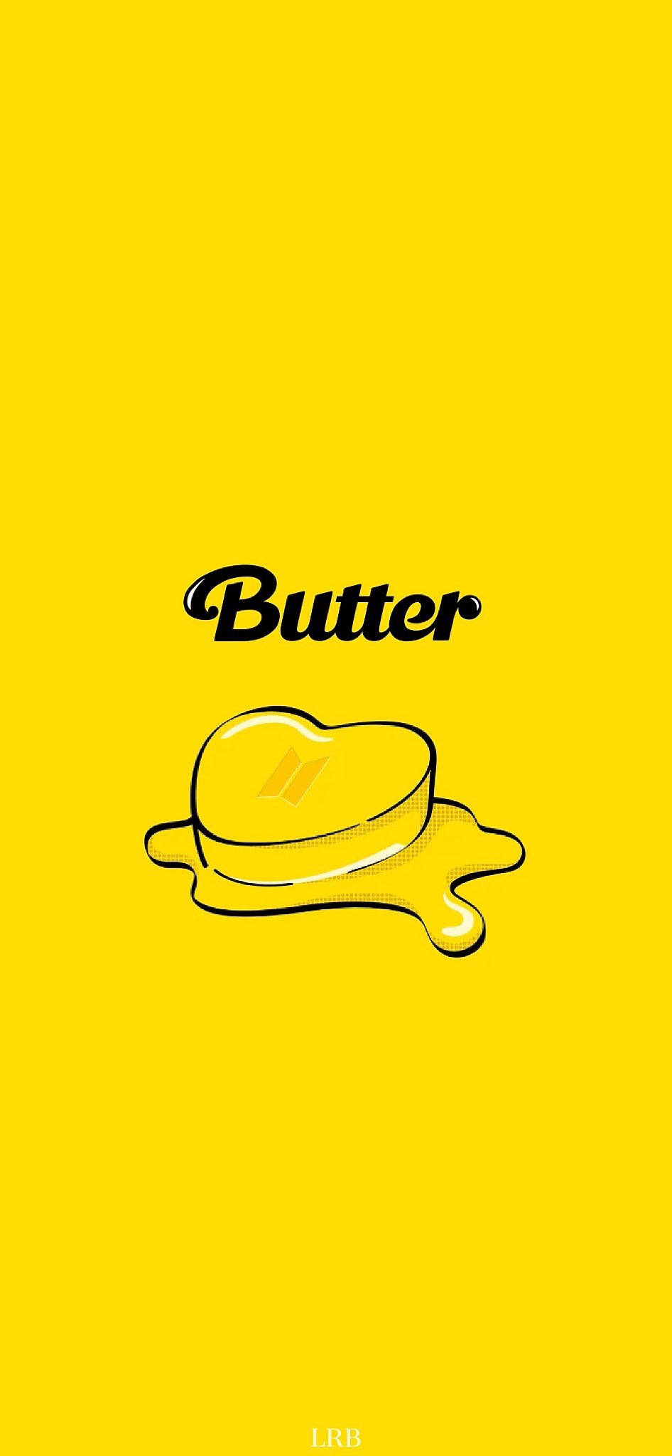 BTS Butter, minimalist, melting butter, Full HD Phone Wallpaper