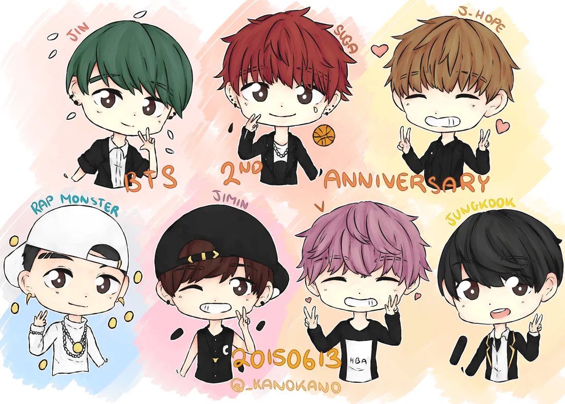 BTS Cartoon