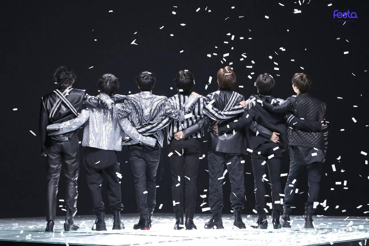 BTS Concert, back view, stage, HD Desktop Wallpaper