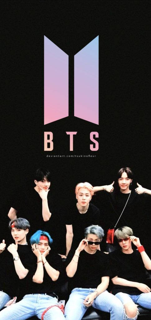 BTS, black tops, jeans, SD Phone Wallpaper
