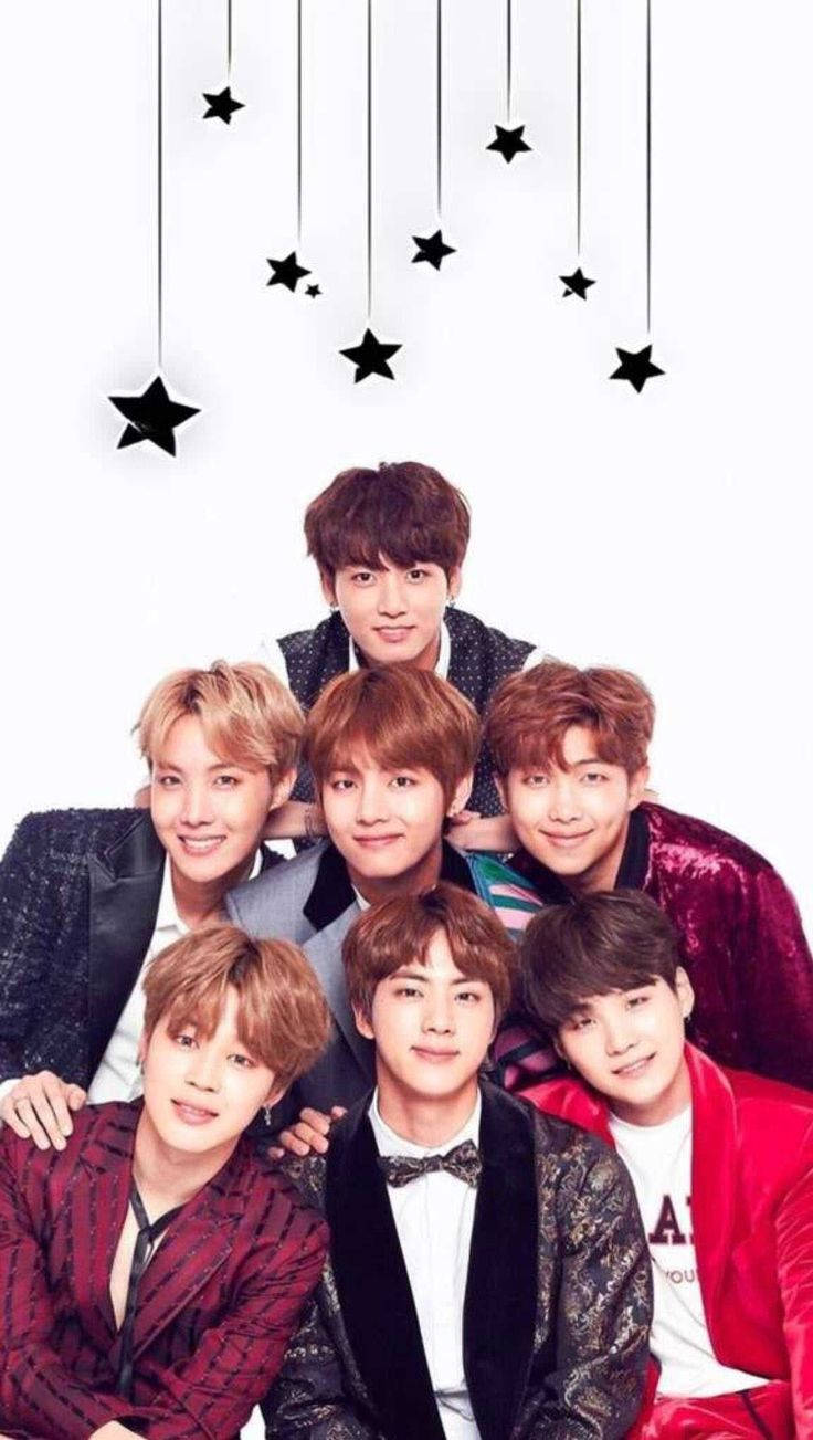 stars, BTS, cute aesthetic, HD Phone Wallpaper