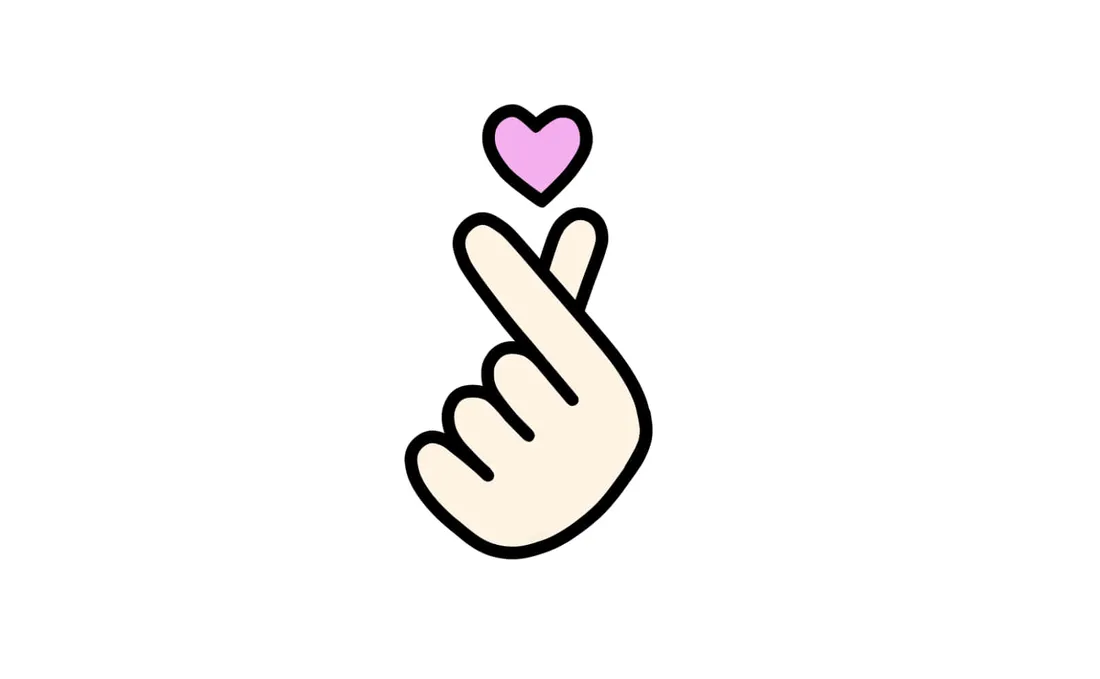 BTS Finger Heart