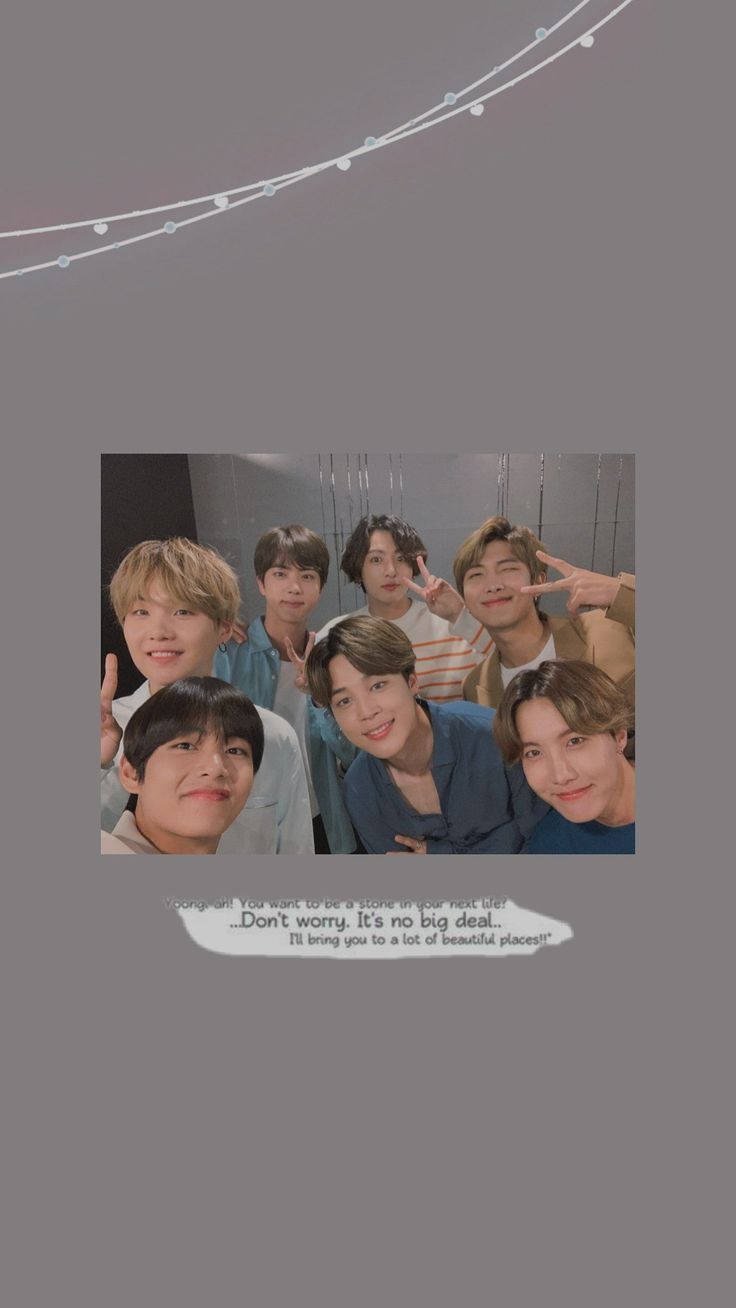 BTS, Aesthetic Groupie, string lights, HD Phone Wallpaper