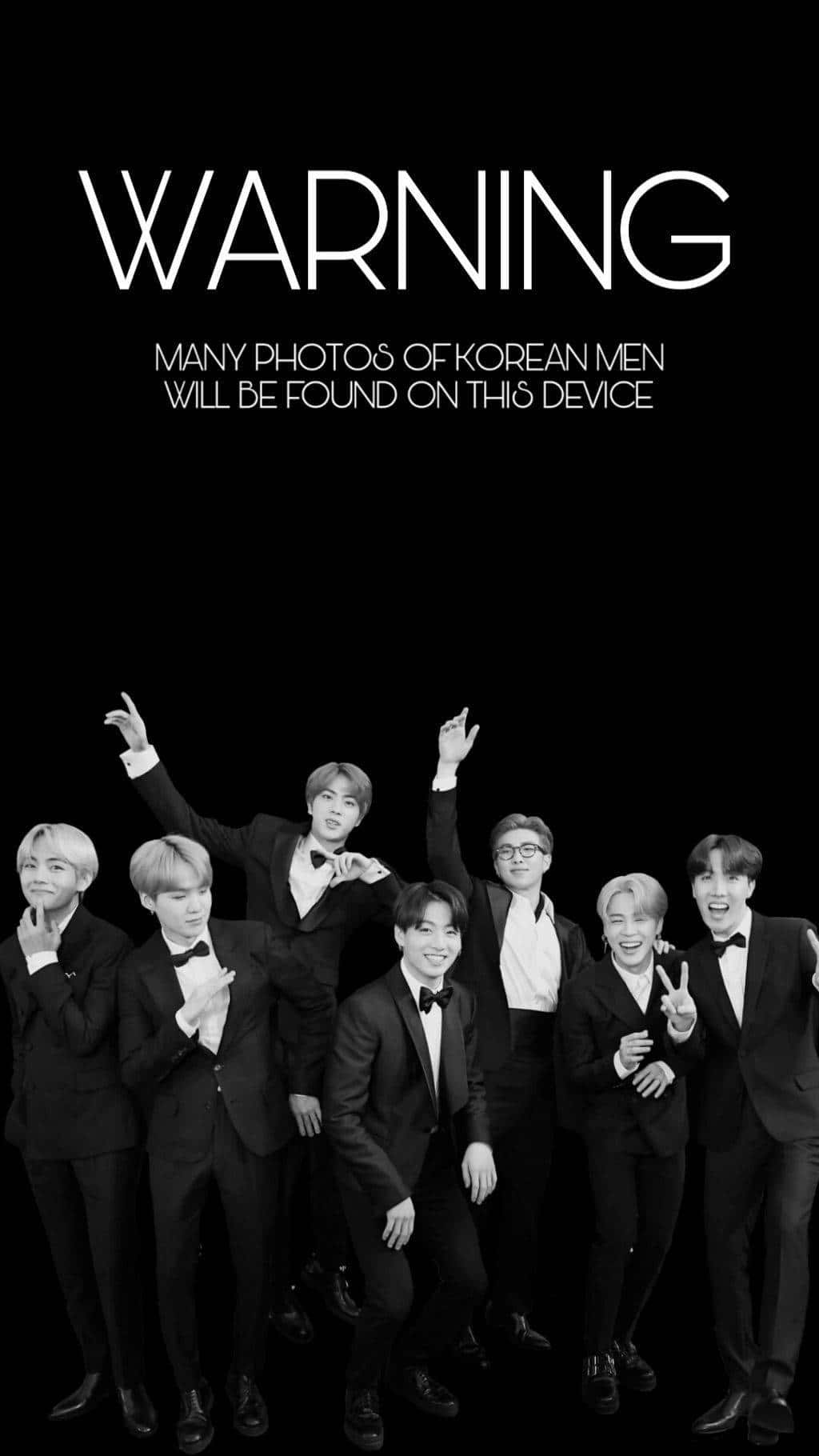 BTS, black tuxedos, stark black background, HD Phone Wallpaper