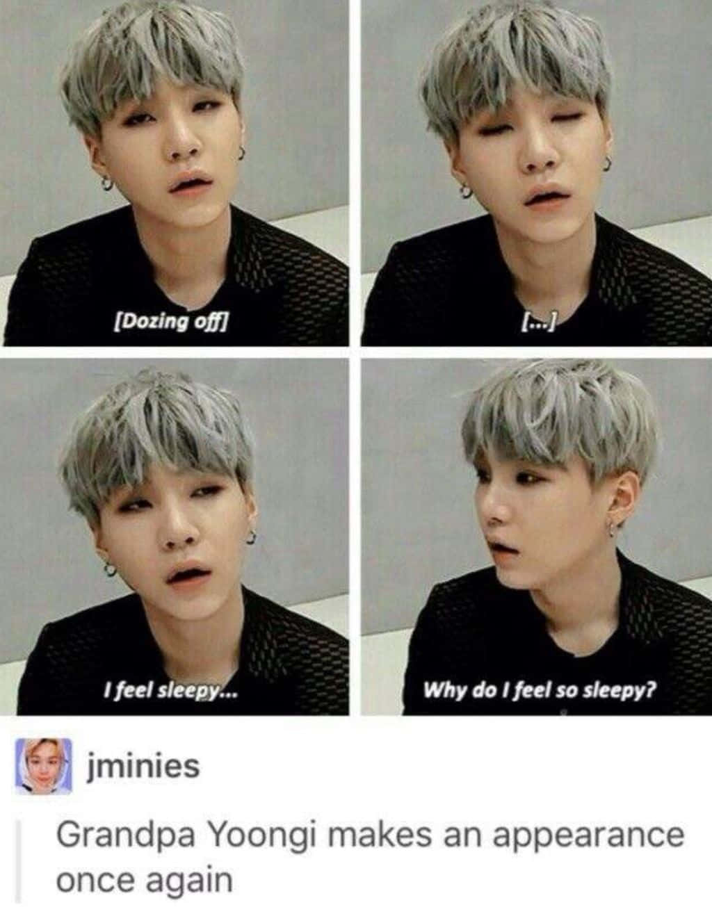 BTS, silver hair, black shirt, HD Phone Wallpaper