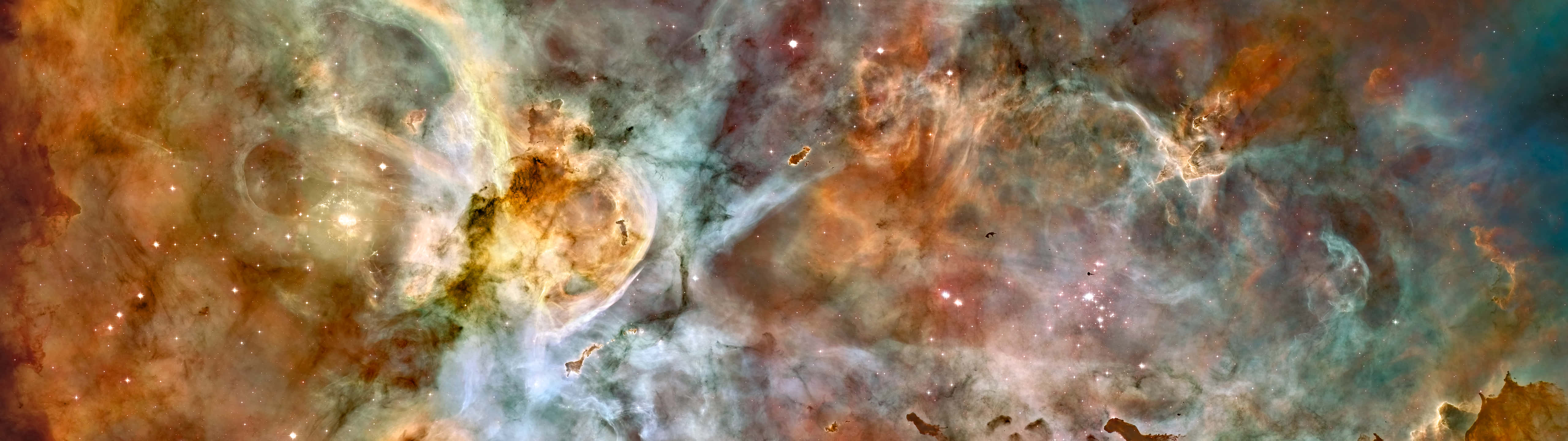 Galaxy, 5120x1440, dual screen, 5K Desktop Wallpaper