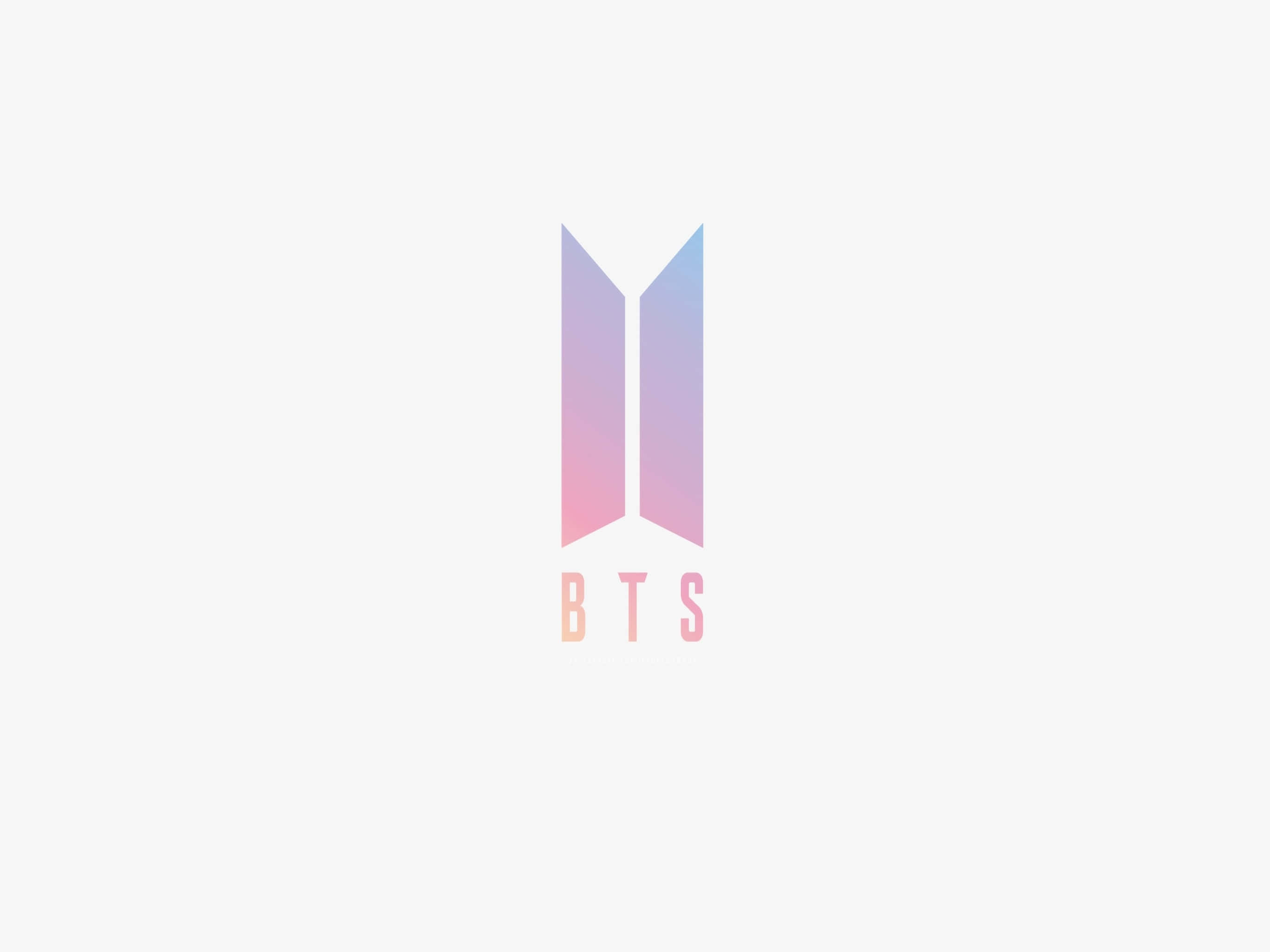 BTS, pink, blue, 2K Desktop Wallpaper