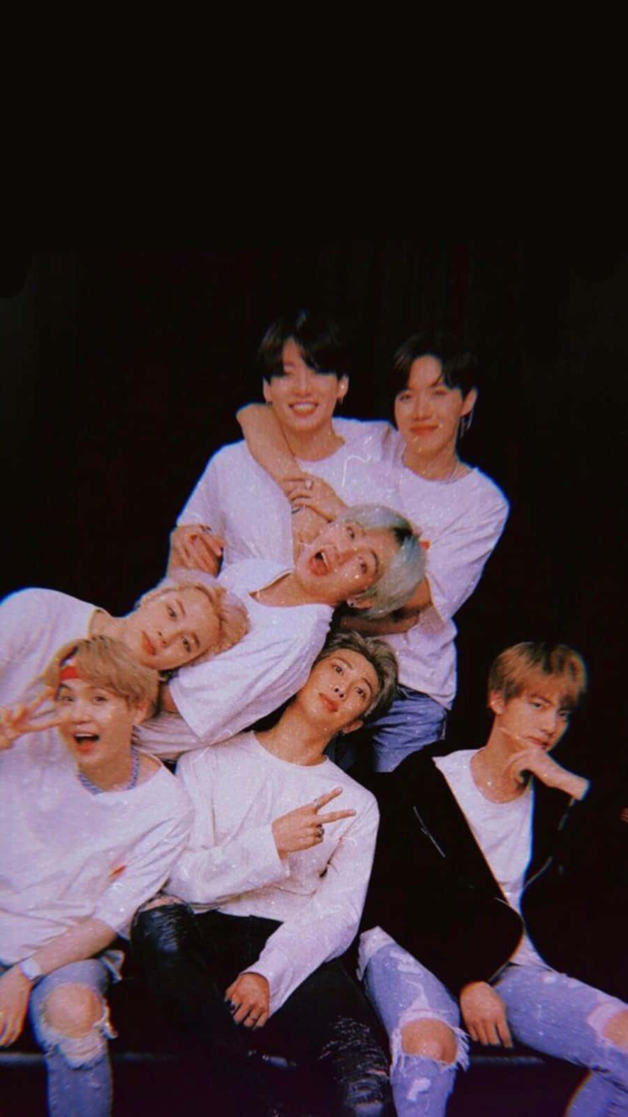 BTS iPhone, black, white shirts, HD Phone Wallpaper