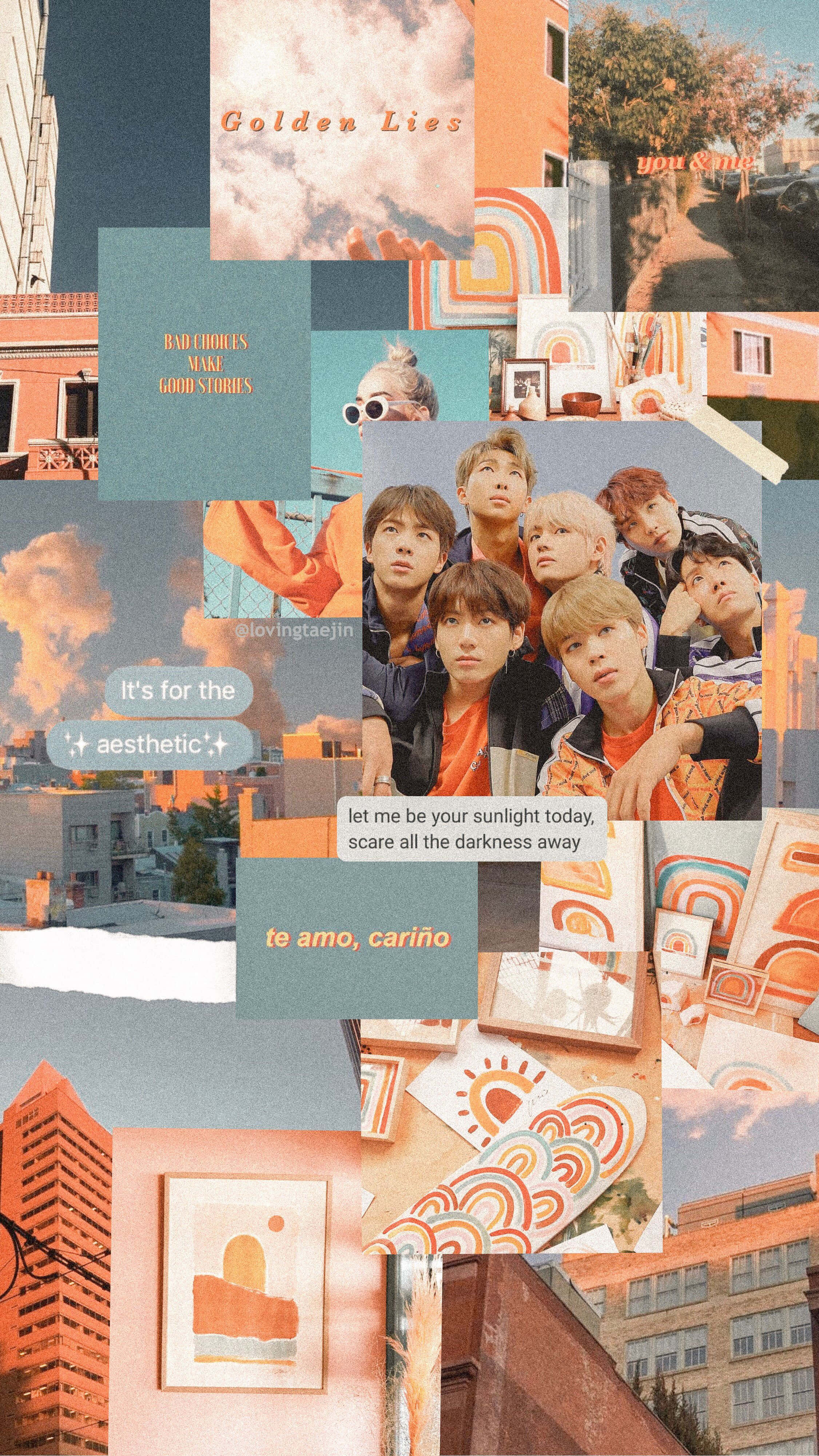 BTS, iPhone, K-pop idols, 4K Phone Wallpaper